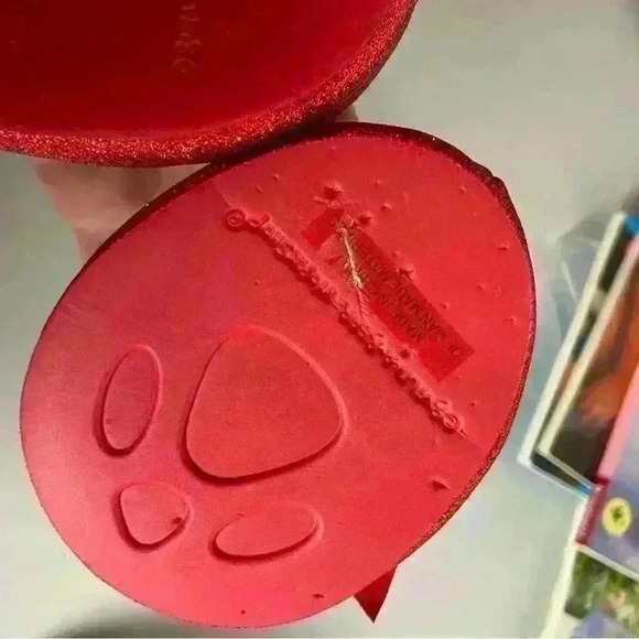 Build A Bear Workshop Glitter Ruby Slippers Red Mary Jane Shoes Accessories - Picture 6 of 6